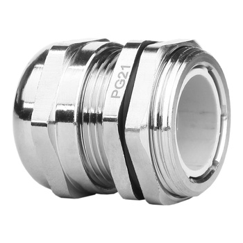 PG21 Dławnica kablowa 10-18mm IP68 mosiądz niklowany DGN DDL-PG21M-10AH