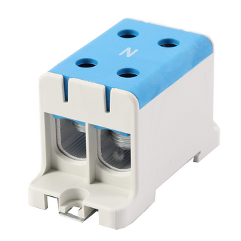 Złączka szynowa uniwersalna ETB 95/1x2 Al/Cu elektryczna śrubowa 4 otwory do kabli Elektro Becov UK2095.12