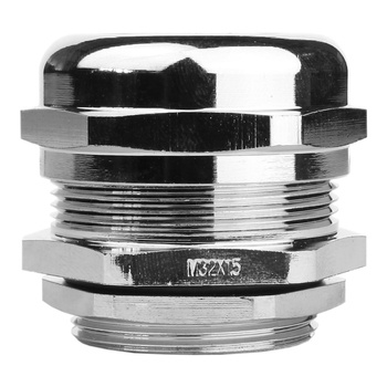 M32 Dławnica dławik metryczny 18-25mm IP68 mosiądz niklowany DGN DDL-M32M-10AH