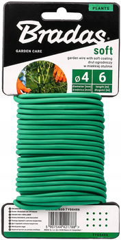 Drut ogrodniczy SOFT 4mm x 6m Bradas TYDS4X6