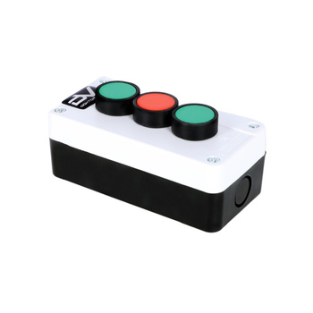 Kaseta sterownicza 3 przyciski 10/6A 230V IP65 DV-0089
