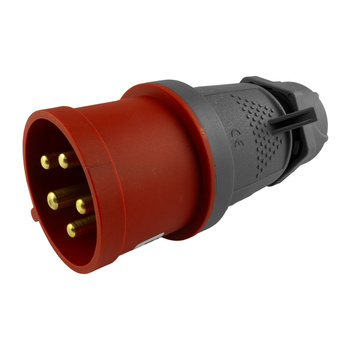 Wtyczka przenośna CEE 5P 32A IP44 400V VDE TP Electric 3107-301-1601