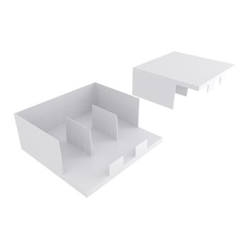 Zaślepka do szyn łączeniowych 3F 12mm2 10szt. Z-12/3F