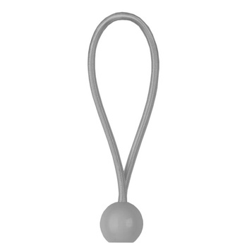 Guma elastyczna z kulką 0,5mmx20cm szary Bradas BCB-0520GY-L
