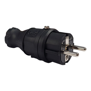 Wtyczka UniSchuko gumowa 16A 230V IP44 MXG-19