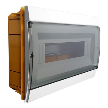 Rozdzielnica podtynkowa 12 modułowa IP40 biały M-L 970.12.B