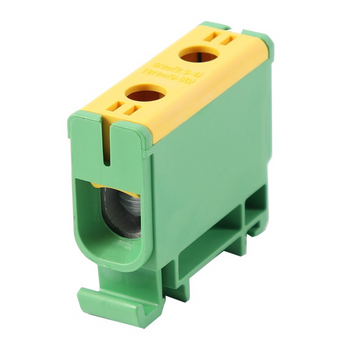 Złączka szynowa uniwersalna ETB 50/1 Al/Cu elektryczna śrubowa 2 otwory do kabli Elektro Becov UK1050.24