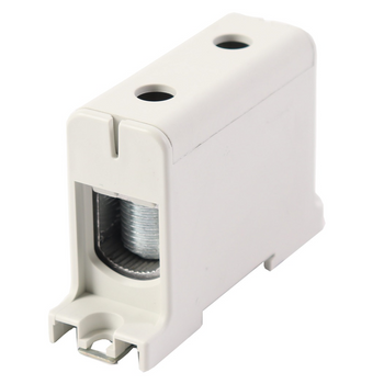 Złączka szynowa uniwersalna ETB 150/1 Al/Cu elektryczna śrubowa 2 otwory do kabli Elektro Becov UK1150.21