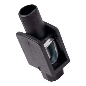5 sztuk Zacisk pojedynczy 1x1-4mm2 400V czarny do puszek przewodów ViPlast 091-05
