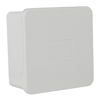 Puszka odgałęźna IP44 wym/wew 80x80x40 M-L 003.PL