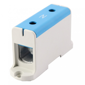 Złączka szynowa uniwersalna ETB 240/1 Al/Cu elektryczna śrubowa 2 otwory do kabli Elektro Becov otwory do kabli Elektro Becov UK1240.12