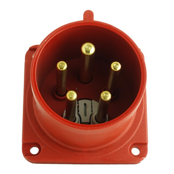 Wtyczka tablicowa CEE zwrotnica faz prosta 5P 32A 400V IP44 3107-354-1600