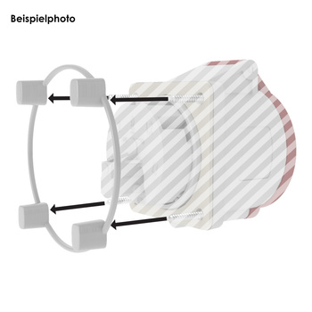 10 Sztuk Ramka mocująca dla gniazd tablicowych siłowych Doktorvolt DV-1967-400-RPP-10