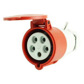Gniazdo przenośne CEE 5P 32A IP44 400V 3107-304-1601