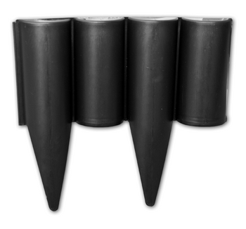 Obrzeże palisada PALGARDEN 2,5m czarne OBP1202-002BK
