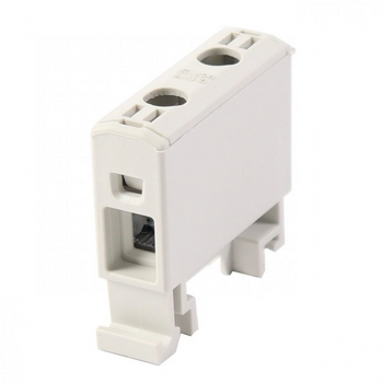 Złączka szynowa uniwersalna ETB 16/1 Al/Cu elektryczna śrubowa 2 otwory do kabli Elektro Becov UK1016.21