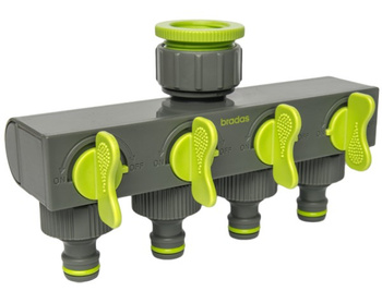 Rozdzielacz 4-drożny z zaworami BRADAS LE-3033