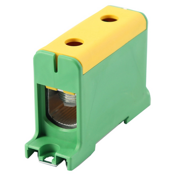 Złączka szynowa uniwersalna ETB 150/1 Al/Cu elektryczna śrubowa 2 otwory do kabli Elektro Becov UK1150.24