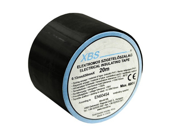 Taśma izolacyjna PVC 0,13x50mm 20m czarna XBS SZ50/B