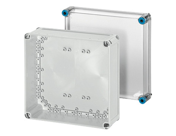 Obudowa Hensel przezroczysta puszka bez przetłoczeń IP66 300x300x170 K0200