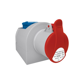 Gniazdo natynkowe siłowe CEE 16A/5P + 230V/16A IZVZ-S 1653 DV