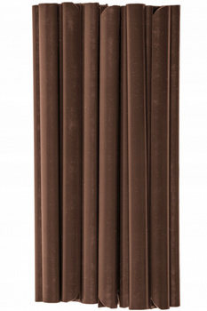 20 szt Klipsy do taśm ogrodzeniowych Zaczep montażowy Brąz Bradas TOBK1920BR