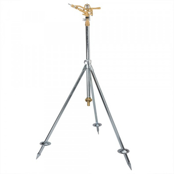 Mosiężny zraszacz pulsacyjny ze statywem i akcesoriami GW1" 50m Bradas GKV656332SGWSET1