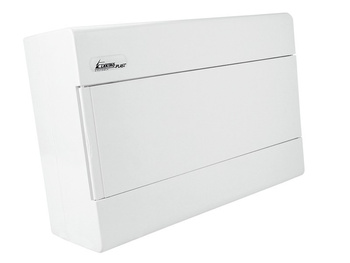 SRn-12B Rozdzielnica natynkowa białe drzwi N+PE IP40 E-P 1.13