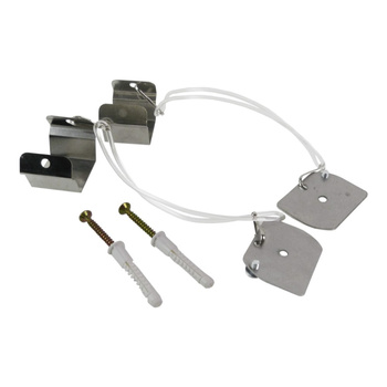 Linka akrylowa uniwersalna do sufitu karton-gips lub betonowego 15cm do opraw QUALIS Bemko C27-QLS-ZMN-A