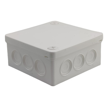 Puszka natynkowa 12-wlotowa pusta VIPLAST BIAŁA IP55 02 023-01