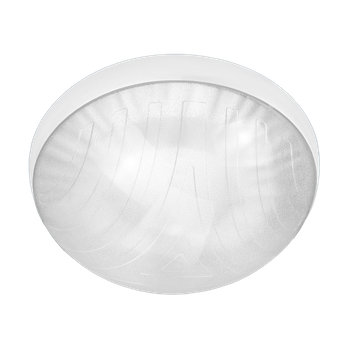 ROVI MV. plafon oświetleniowy z czujnikiem mikrofalowym. 75W. E27. IP44. IK10. klosz poliwęglan przeźroczysty CL/E27-1MV