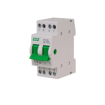Przełącznik 2-modułowy sieć - agregat 63A PSA-263 4971