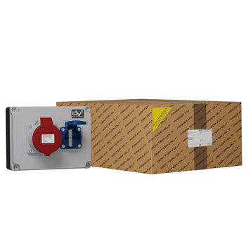 Rozdzielnica budowlana WDD 1x32A 1x230V Schuko Mennekes Doktorvolt 6343