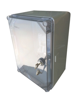 Uni-Mini/T obudowa UNIbox z płytą montażową transparentna pokrywa IP65 E-P 43.02