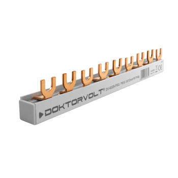 Szyna łączeniowa grzebieniowa PS/G 3-fazowa 9-modułowa 12mm2 80A 6329