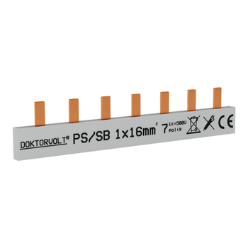 Szyna łączeniowa sztyftowa PS/S 1F 7Mod 16mm2 DV-5118-PSS