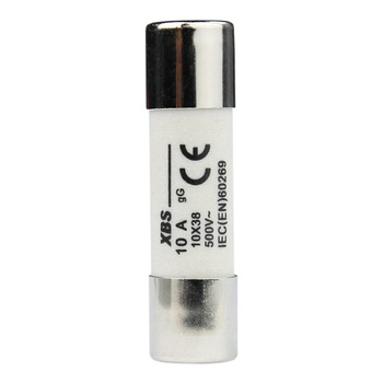 Wkładka topikowa cylindryczna 10A XBS 10X38 10A