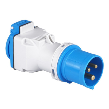 Adapter kempingowy CEE 16A na 230V Schuko 8511