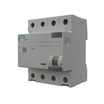 Wyłącznik różnicowoprądowy 40A 300mA 4p RCCB VDE Siemens 5SV3644-6KL